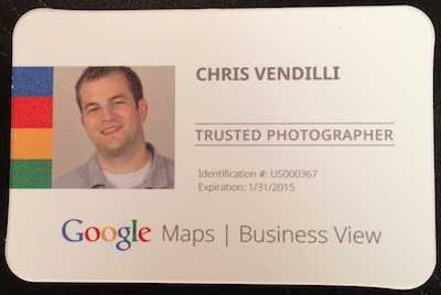 Google Business View badge