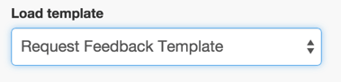 Request Feedback Template