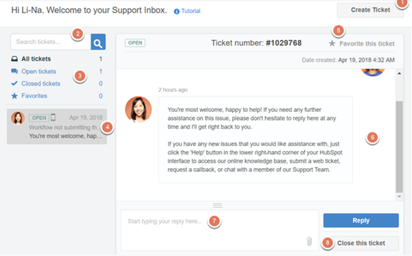 hubspot ticket tool