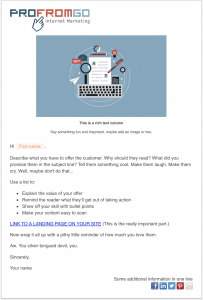 email marketing from HubSpot | ProFromGo Internet Marketing