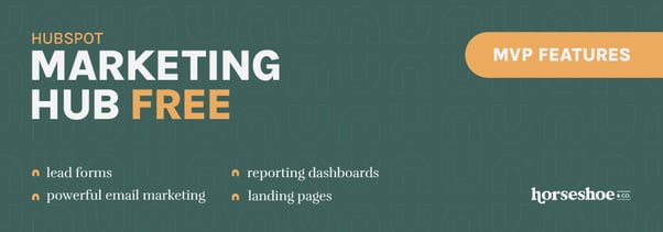 MVP features of HubSpot's free plan