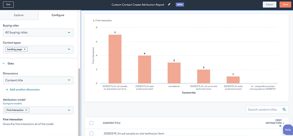 hubspot contact attribution 2