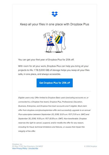 dropbox plus